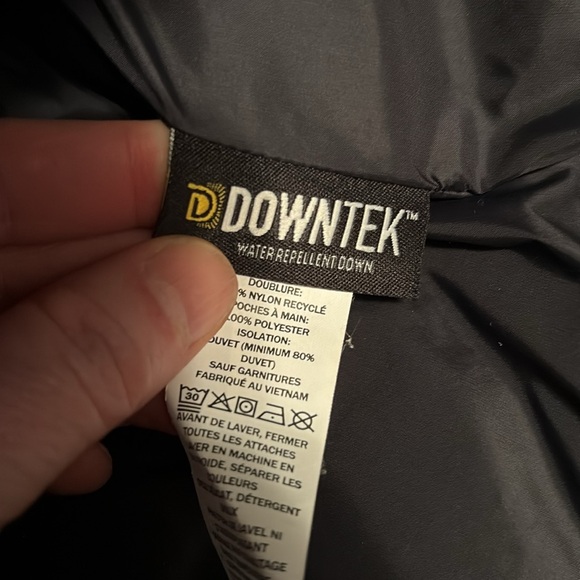 L.L. Bean Black Boundless Down 850 Fill Downtek Water Resistant XL petite - Picture 3 of 16